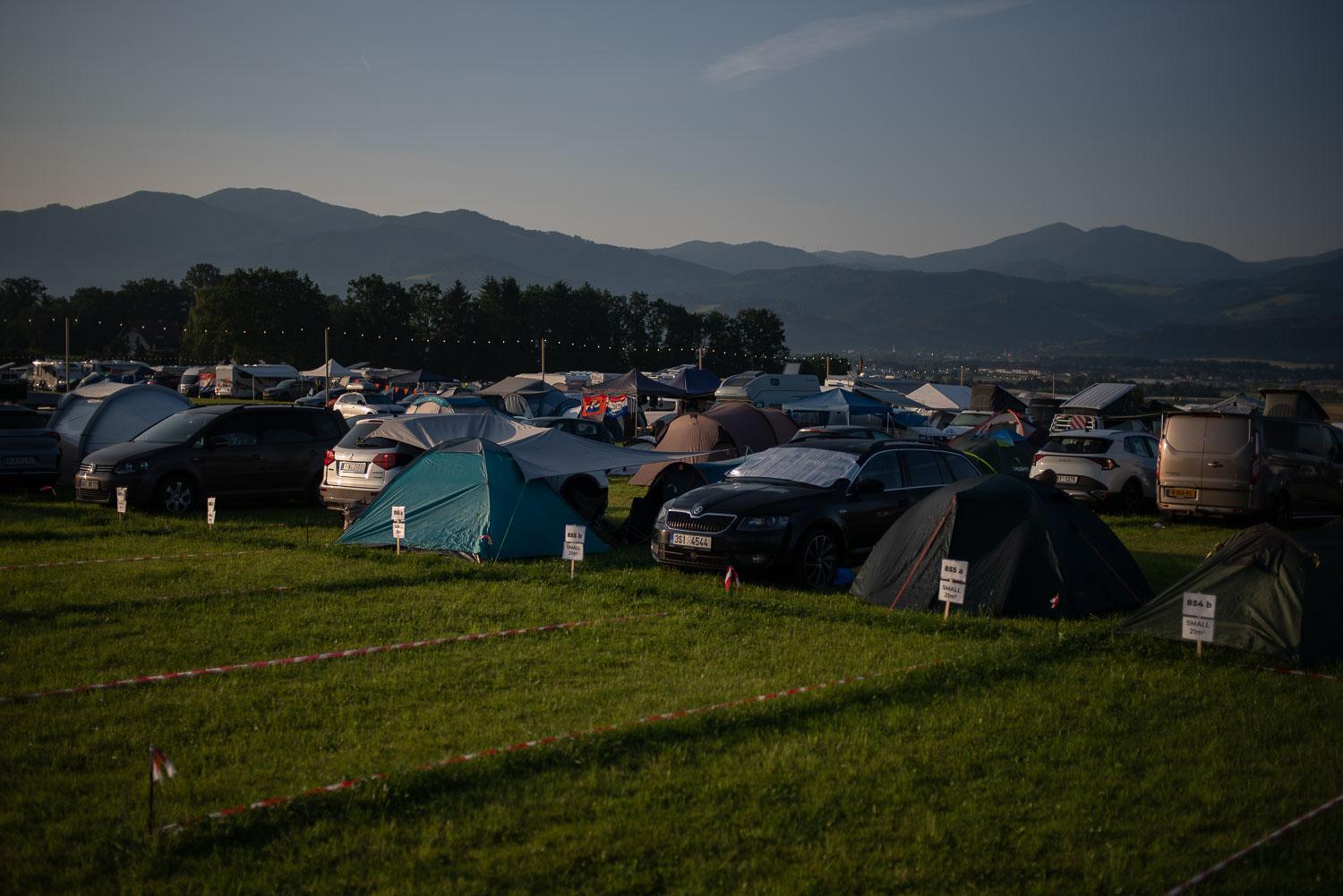 Ring Rast Camping Hotel Spielberg Bei Knittelfeld Eksteriør billede