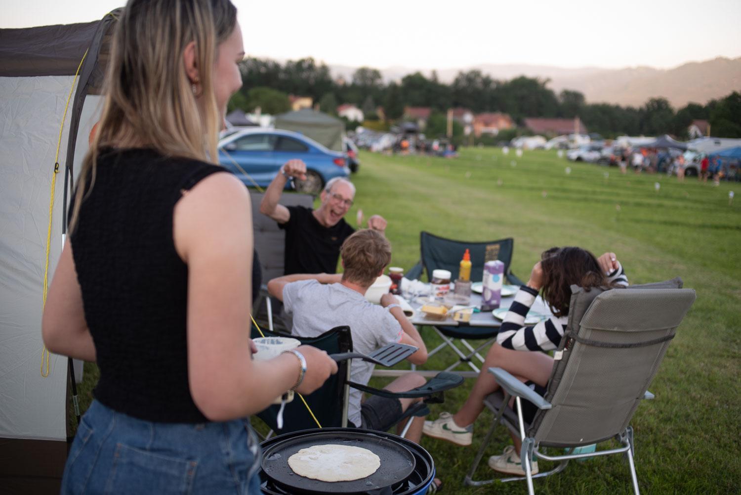 Ring Rast Camping Hotel Spielberg Bei Knittelfeld Eksteriør billede